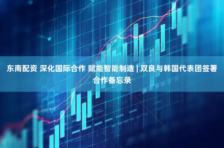 东南配资 深化国际合作 赋能智能制造 | 双良与韩国代表团签署合作备忘录